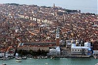 World & Travel: Bird's-eye view of Venice, Italy