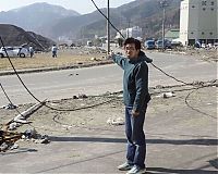 World & Travel: Toya Chiba, reporter survived the tsunami, Kamaishi port, Japan