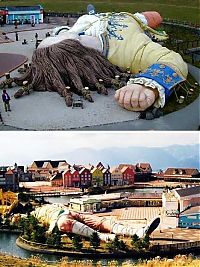 World & Travel: Gulliver's Kingdom park, Matlock Bath, England, United Kingdom