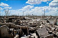 Trek.Today search results: Pablo Novak, alone in the flooded town, Epecuen, Argentina