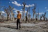 Trek.Today search results: Pablo Novak, alone in the flooded town, Epecuen, Argentina