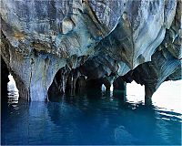 Trek.Today search results: Marble caves, Lago General Carrera (Lago Buenos Aires), Patagonia, Chile, Argentina