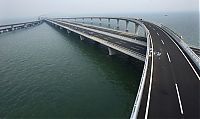 World & Travel: Jiaozhou Bay Bridge, Qingdao, Shandong province, China