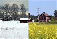 World & Travel: summer vs. winter photo