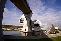 World & Travel: Falkirk Wheel, Scotland, United Kingdom