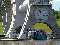 World & Travel: Falkirk Wheel, Scotland, United Kingdom