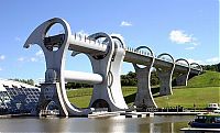 World & Travel: Falkirk Wheel, Scotland, United Kingdom