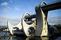 World & Travel: Falkirk Wheel, Scotland, United Kingdom