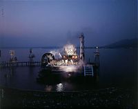 World & Travel: Seebühne floating stage, Bregenzer Festspiele, Lake Constance, Bregenz, Austria