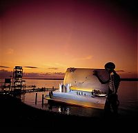 Trek.Today search results: Seebühne floating stage, Bregenzer Festspiele, Lake Constance, Bregenz, Austria