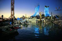 World & Travel: Seebühne floating stage, Bregenzer Festspiele, Lake Constance, Bregenz, Austria