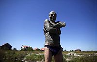 World & Travel: Open air mud bath, Republic of Serbia