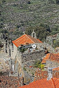 World & Travel: Monsanto village built among rocks, Portuguese Freguesia, Idanha-a-Nova, Portugal