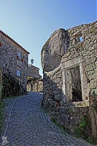 World & Travel: Monsanto village built among rocks, Portuguese Freguesia, Idanha-a-Nova, Portugal