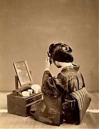 World & Travel: History: Vintage photography of Geisha, Japan