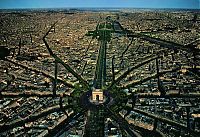 World & Travel: Bird's-eye view of Paris, France