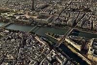 World & Travel: Bird's-eye view of Paris, France