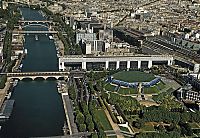 World & Travel: Bird's-eye view of Paris, France