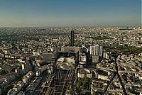 World & Travel: Bird's-eye view of Paris, France