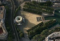 World & Travel: Bird's-eye view of Paris, France