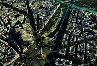 World & Travel: Bird's-eye view of Paris, France