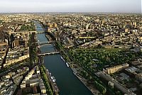 World & Travel: Bird's-eye view of Paris, France