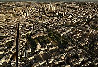 World & Travel: Bird's-eye view of Paris, France