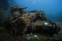 World & Travel: Fujikawa Maru, Truk Lagoon, Chuuk, Pacific, North of New Guinea