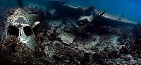 World & Travel: Fujikawa Maru, Truk Lagoon, Chuuk, Pacific, North of New Guinea