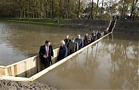 World & Travel: Fort de Roovere bridge, West Brabant Water Line, Netherlands