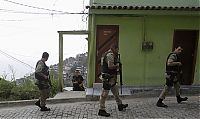 World & Travel: Police fight against drug traffickers, illegal drug trade, Brazilia