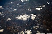 World & Travel: Bird's eye view of Shanghai, China