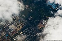 World & Travel: Bird's eye view of Shanghai, China