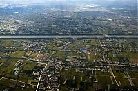 World & Travel: Bird's eye view of Shanghai, China