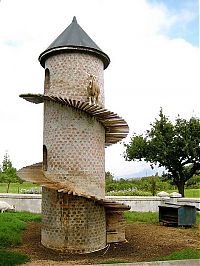 The Goat Tower, Fairview Wine and Cheese farm, Paarl winelands of South Africa