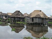 World & Travel: Ganvie lake village, Benin, Lake Nokoué, Cotonou, Africa