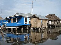 Ganvie lake village, Benin, Lake Nokoué, Cotonou, Africa