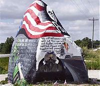 World & Travel: The Freedom Rock, Des Moines, Iowa, United States