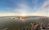 World & Travel: bird's-eye view aerial landscape photography