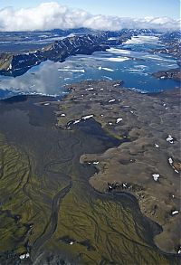 World & Travel: bird's-eye view aerial landscape photography