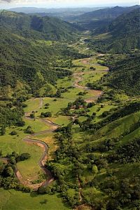 World & Travel: bird's-eye view aerial landscape photography