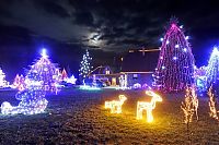 Trek.Today search results: Christmas decoration with 1.2 million lights by Zlatko Salaj, Grabovinca, Croatia