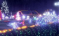 World & Travel: Christmas decoration with 1.2 million lights by Zlatko Salaj, Grabovinca, Croatia