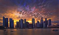 World & Travel: clouds formation