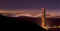 World & Travel: San Francisco at night, California, United States