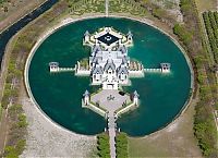 World & Travel: castle surrounded by water