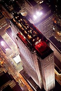 World & Travel: New York City at night, New York, United States