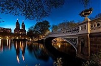 World & Travel: New York City at night, New York, United States