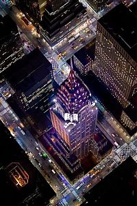 World & Travel: New York City at night, New York, United States