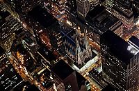 World & Travel: New York City at night, New York, United States